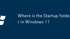 Where is the Startup folder in Windows 11