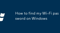 Windows?? ? Wi-Fi ????? ?? ??