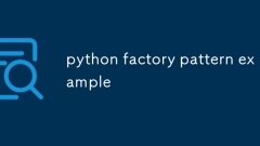 Python Factory Muster Beispiel