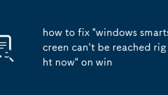 Cara Memperbaiki 'Windows SmartScreen tidak dapat dicapai sekarang' semasa menang