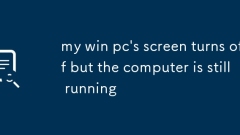 L'écran de mon PC GAGNE s'éteint mais l'ordinateur est toujours en cours d'exécution
