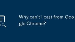 Pourquoi ne puis-je pas lancer sur Google Chrome?