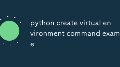 Python創建虛擬環境命令示例