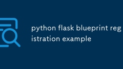Python燒瓶藍圖註冊示例