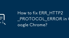 How to fix ERR_HTTP2_PROTOCOL_ERROR in Google Chrome?