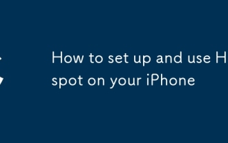 How to set up and use Hotspot on your iPhone
