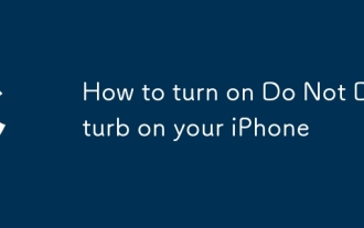 電源を入れる方法iPhoneで邪魔しないでください