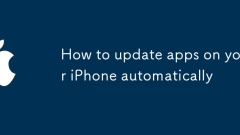Cara mengemas kini aplikasi pada iPhone anda secara automatik