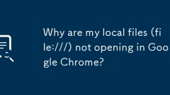 Mengapa fail tempatan saya (fail: ///) tidak dibuka di Google Chrome?
