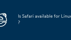 Safari est-il disponible pour Linux?