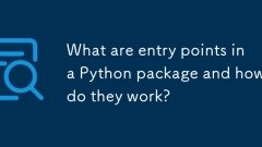 Apakah titik kemasukan dalam pakej python dan bagaimana mereka berfungsi?