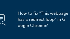 Bagaimana untuk memperbaiki 'laman web ini mempunyai gelung redirect' di Google Chrome?