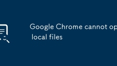 Google Chrome kann keine lokalen Dateien ?ffnen