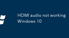 HDMI ??? ???? ?? Windows 10