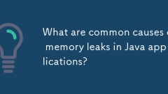Apakah punca kebocoran memori dalam aplikasi Java?