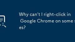 Kenapa saya tidak boleh klik kanan di Google Chrome di beberapa laman web?