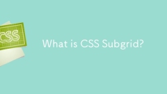 Was ist CSS Subgrid?