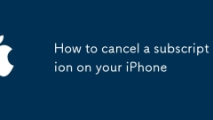 Comment annuler un abonnement sur votre iPhone
