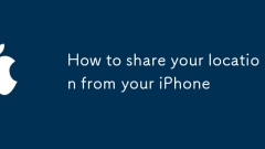 Comment partager votre emplacement depuis votre iPhone