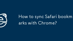 How to sync Safari bookmarks with Chrome?