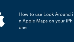 So verwenden Sie sich in Apple Maps auf Ihrem iPhone um
