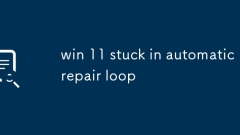 Gagnez 11 coincé dans une boucle de réparation automatique
