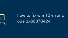 how to fix win 10 error code 0x80070424
