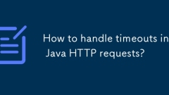 Comment gérer les délais d'attente dans les demandes Java HTTP?