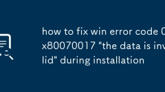 ?? ?? ?? 0x80070017 '???? ????'?? ?? ???? ??