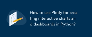 How to use Plotly for creating interactive charts and dashboards in Python?