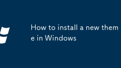 Cara Memasang Tema Baru di Windows