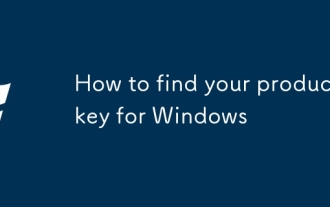 So finden Sie Ihren Produktschlüssel für Windows