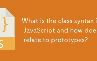Apakah sintaks kelas dalam JavaScript dan bagaimana ia berkaitan dengan prototaip?