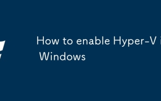 Cara Membolehkan Hyper-V di Windows