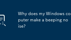 Mengapa komputer Windows saya membuat bunyi bising?
