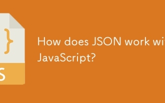 How does JSON work with JavaScript?