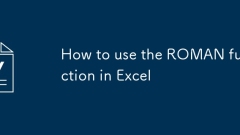 Cara menggunakan fungsi Rom di Excel