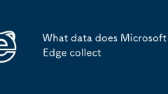 What data does Microsoft Edge collect