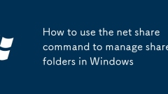 Net Share ??? ???? Windows?? ?? ??? ???? ??