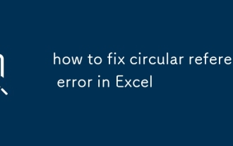 Cara Memperbaiki Kesalahan Rujukan Pekeliling di Excel