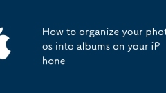 How to organize your photos into albums on your iPhone