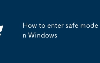 So treten Sie in Windows den abgesicherten Modus ein