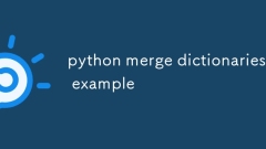 Pythonマージ辞書の例
