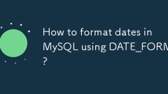 How to format dates in MySQL using DATE_FORMAT?