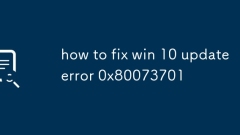 Win 10 ???? ?? 0x80073701? ???? ??