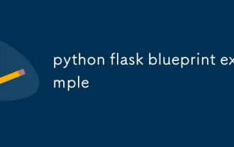 Python Flask Blueprintの例
