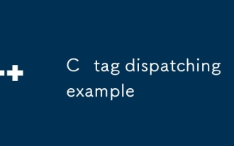 C tag dispatching example