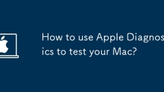 How to use Apple Diagnostics to test your Mac?