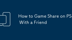 How to Game Share on PS4 With a Friend