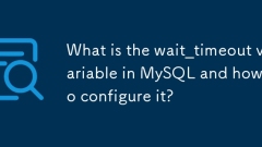 MySQLのwait_timeout変数と構成する方法は何ですか?